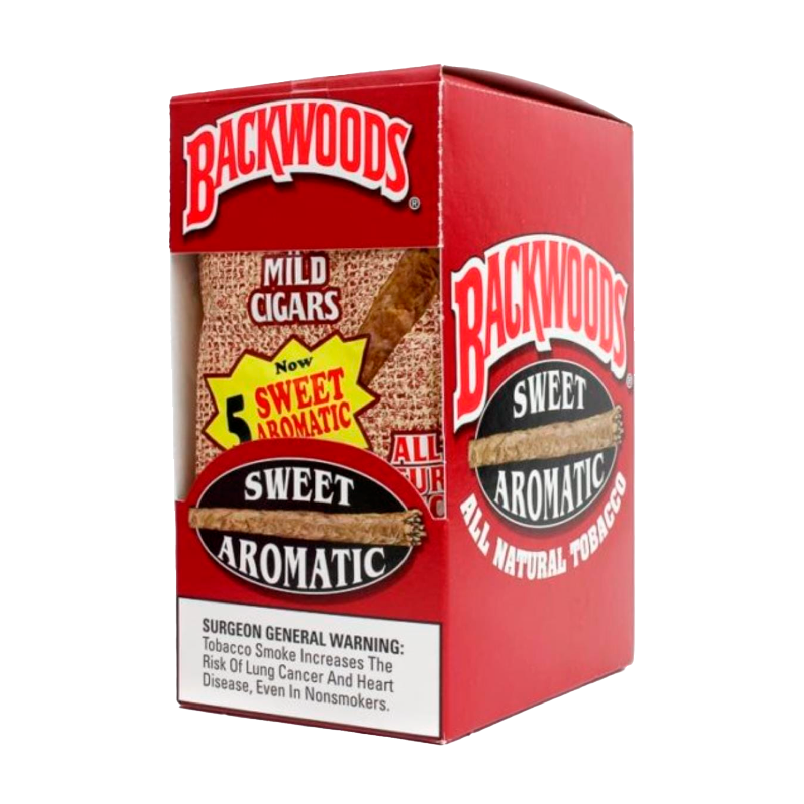 Backwoods Sweet Aromatic cigarillos box