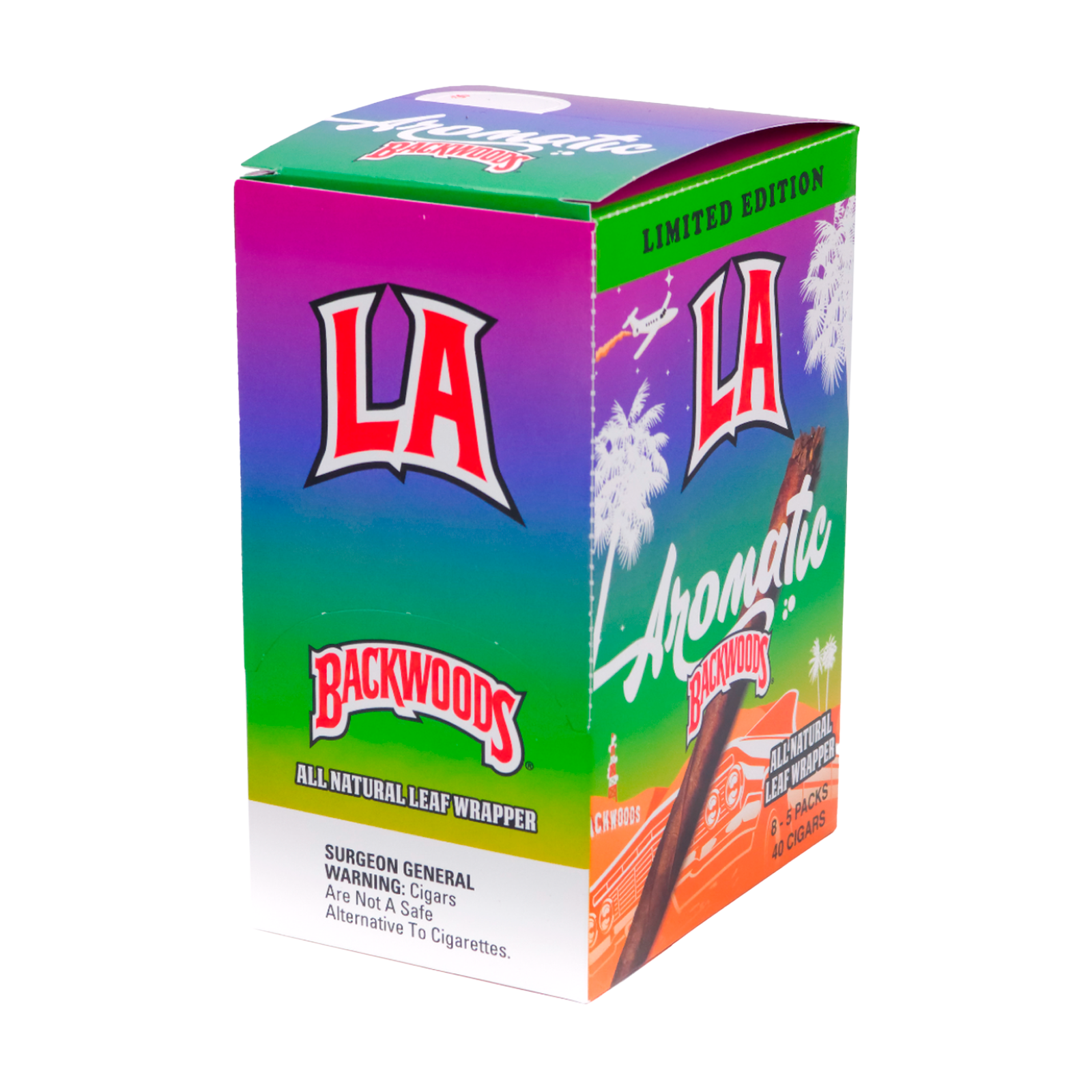 Backwoods LA Aromatic cigarillos box