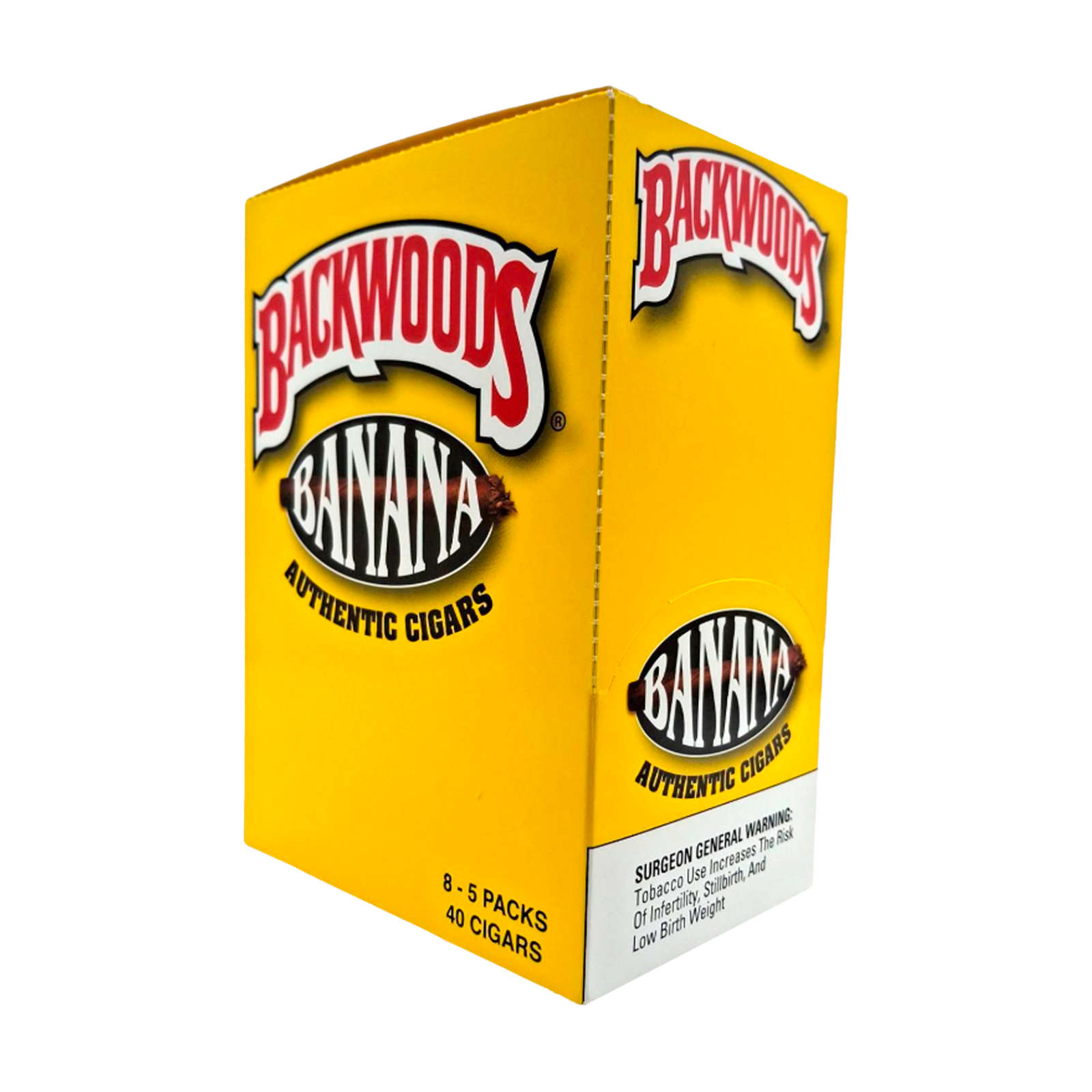 Backwoods Banana cigarillos box