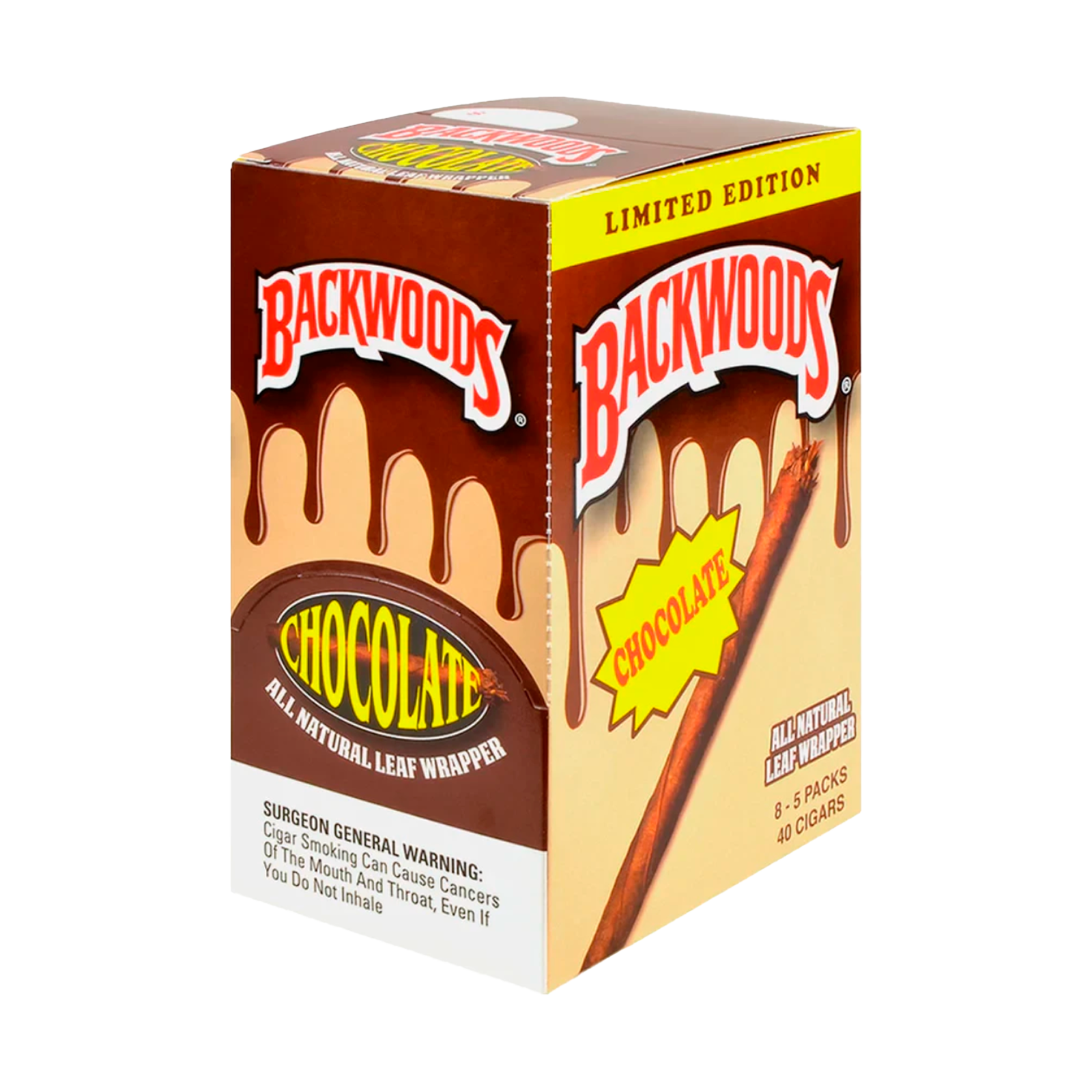 Backwoods Chocolate cigarillos box