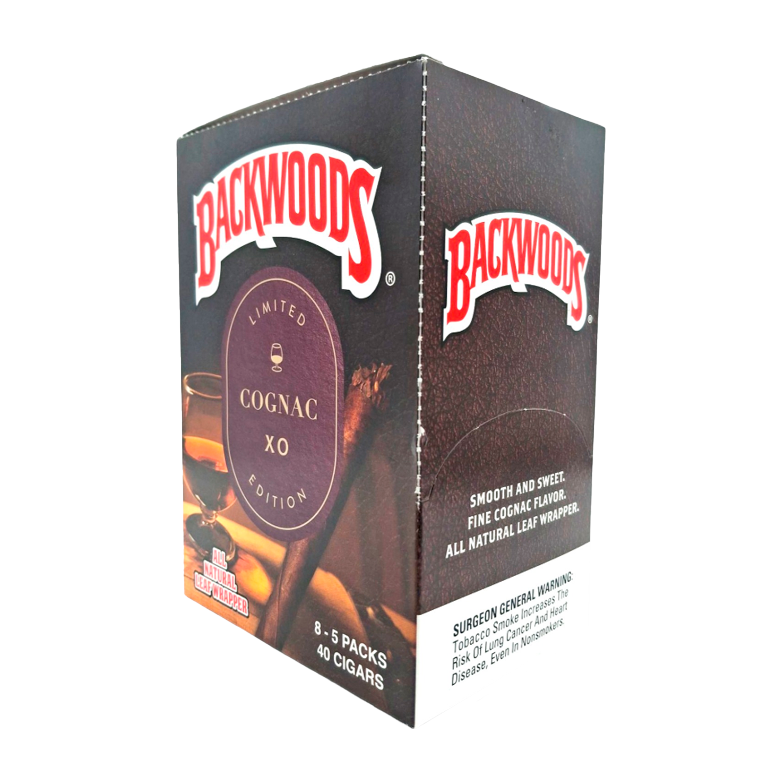 Backwoods Cognac XO cigarillos box